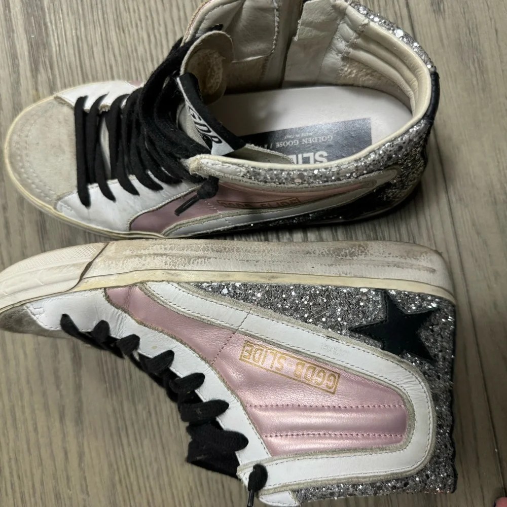 Golden Goose Slide High Top Sneaker - Picture 5 of 5